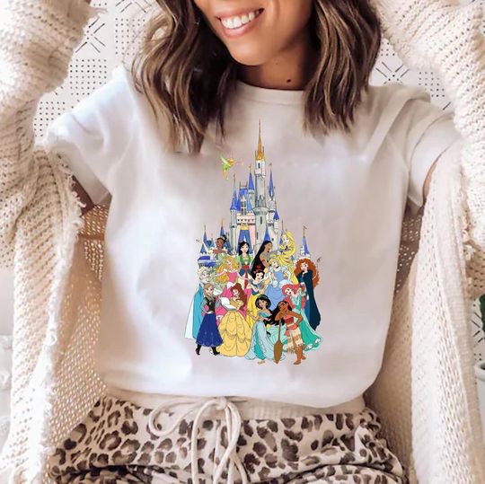 Disney Princess Squad Disney 2022 Family Matching Vacation T Shirt