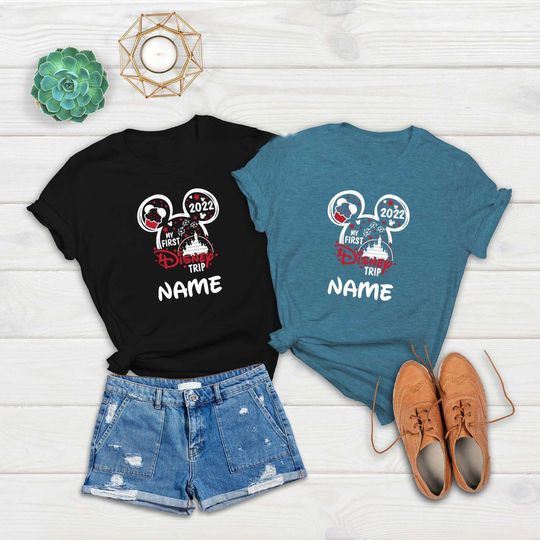 Custom Disney Trip Vacation Family Matching T-shirt