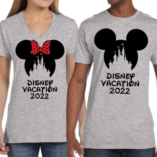 Mickey Minnie Family Matching Vacation Disney T Shirt