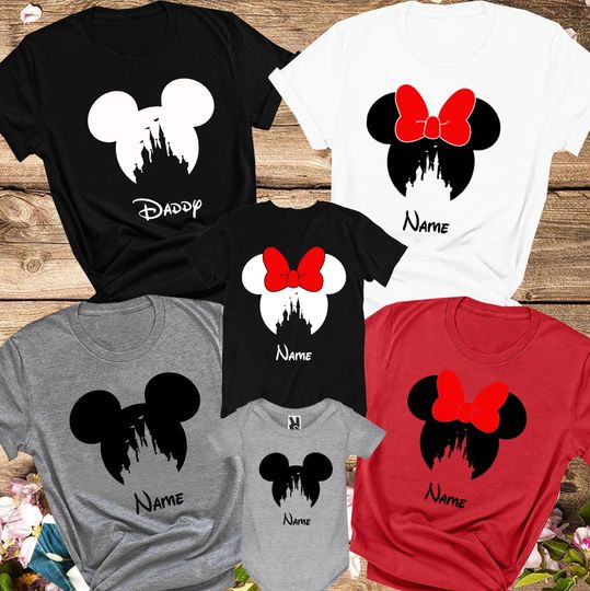 Disney Squad Shirt, Disney Family Shirts, Disneyworld Shirts, Disney World Shirts, Mickey Mouse Custom Shirt