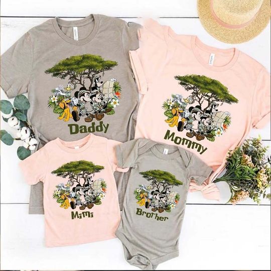 Personalized 2022 Disney Animal Kingdom Family Matching T Shirt