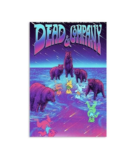Dead And Company June 5 2023 Burgettstown, PA Poster