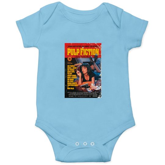 PULP FICTION MOVIE Poster Onesies