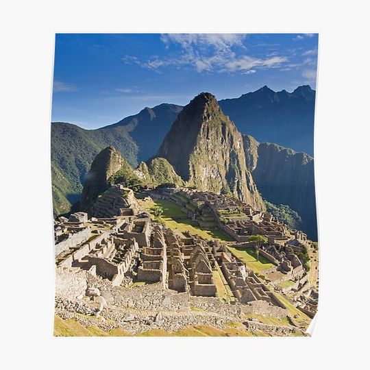Machu Picchu Premium Matte Vertical Poster