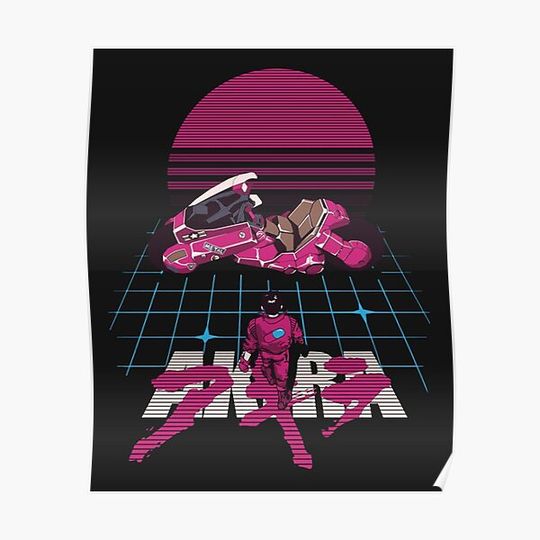 Neo-Tokyo Akira Premium Matte Vertical Poster