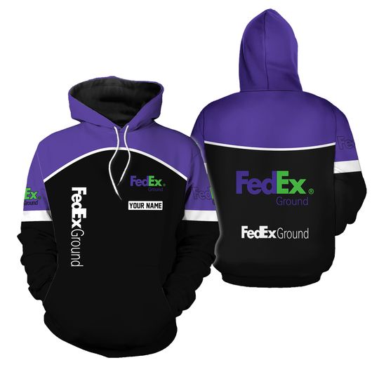 FedEx Ground Custom Name Hoodie 3d, For FedEx Express