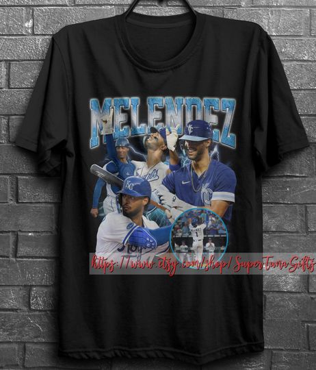 MJ Melendez T-shirt, MJ Melendez 90s Bootleg, 90s Baseball Shirt