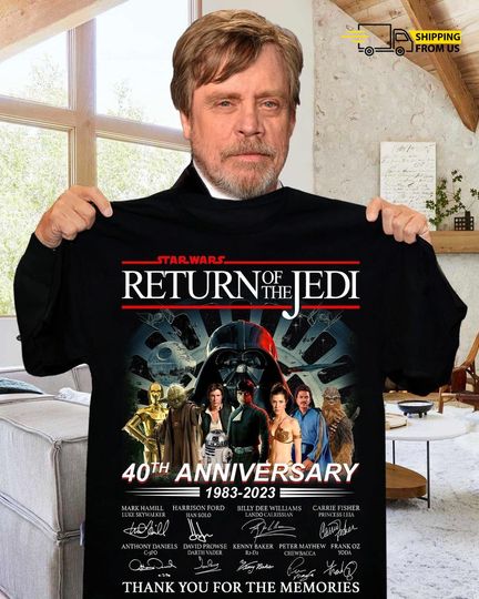 Return Of The Jedi 40Th Anniversary 2023 Movie Shirt