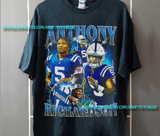 Anthony Richardson Colts Shirt ,  Vintage 90s Graphic tee