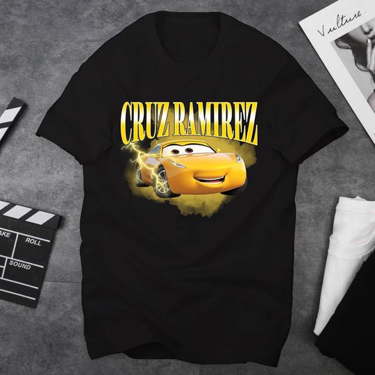 Disney Cars Cruz Ramirez Vintage Shirt, Cars Characters Mater, Lightning McQueen