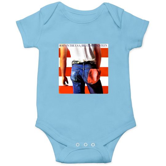 Bruce Springsteen Unisex Onesies: Born in the USA