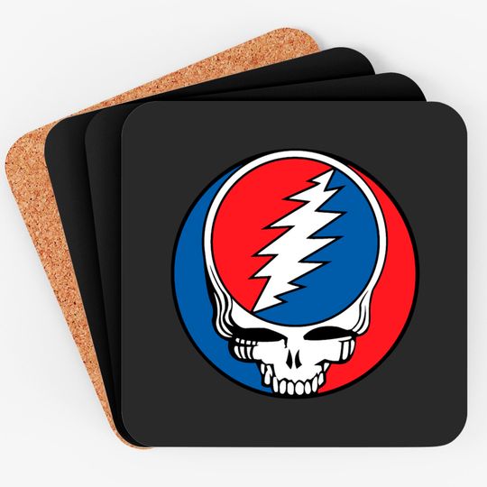 Grateful  Steal Your Face Coasters