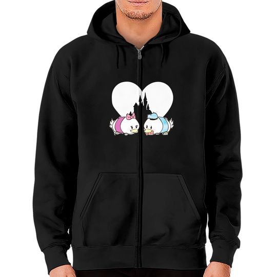 Tsum Tsum Love - Donald & Daisy - Disney - Zip Hoodies