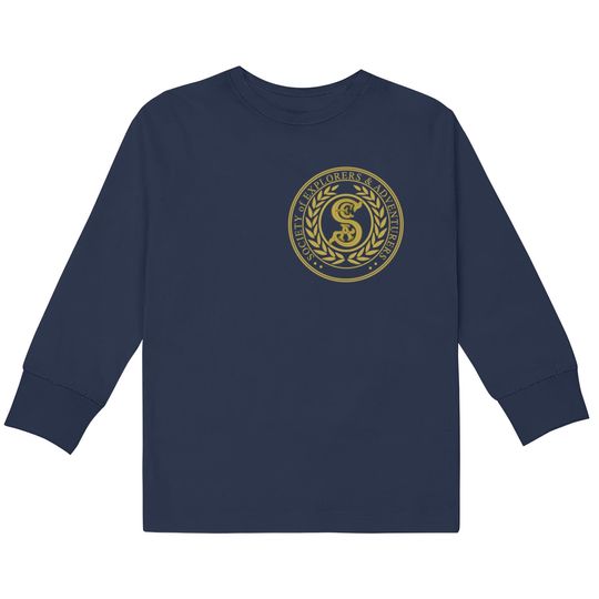 Society of explorers and adventurers S.E.A - Disney Parks -  Kids Long Sleeve T-Shirts