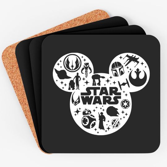 Personalized 2022 Disney Family Matching Coasters