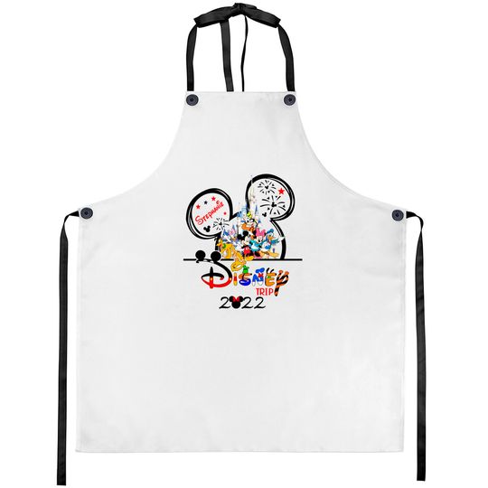 Personalized Disney trip 2022 Aprons Family Matching, Vacation to Disneyworld