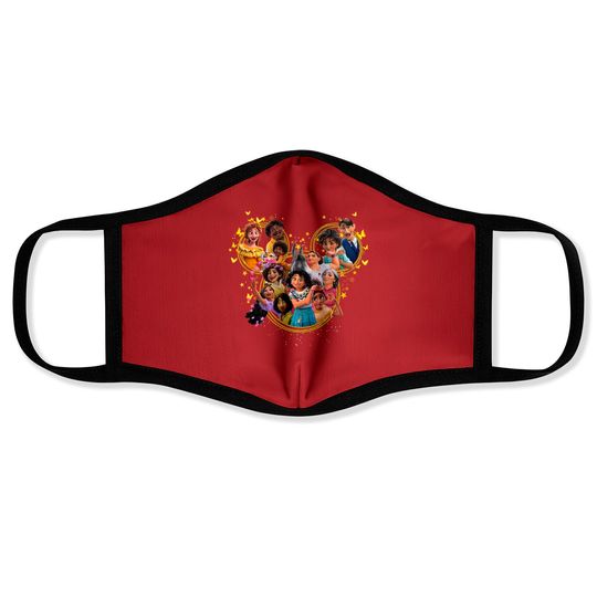 Disney Encanto Face Masks, Encanto Characters Face Masks
