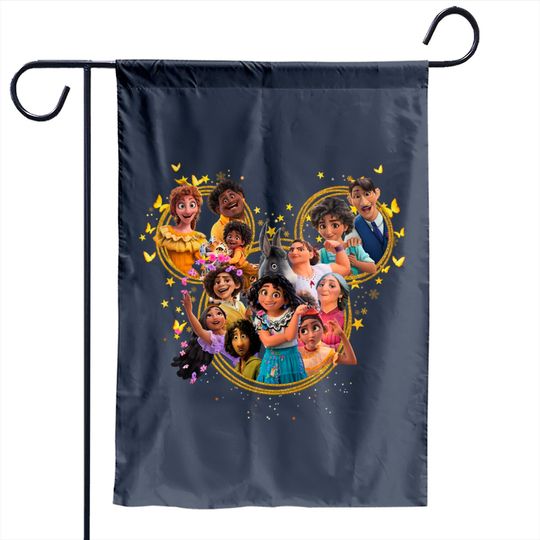 Disney Encanto Garden Flags, Encanto Characters Garden Flags