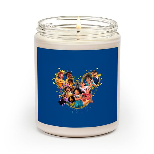 Disney Encanto Scented Candles, Encanto Characters Scented Candles
