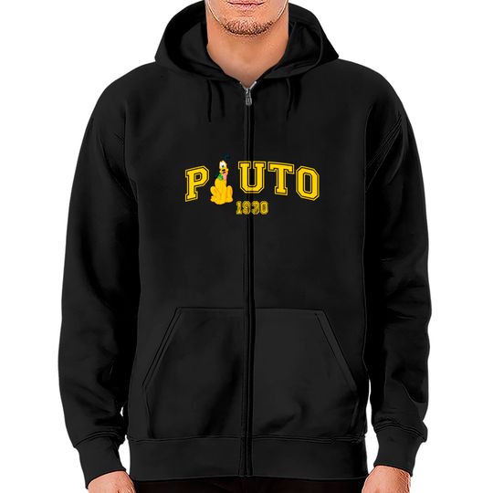 Disney Pluto Zip Hoodies