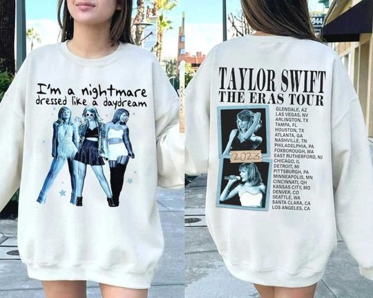 Discover Custom Lyrics Taylor Taylor version The Eras Tour 2023 Sweatshirt