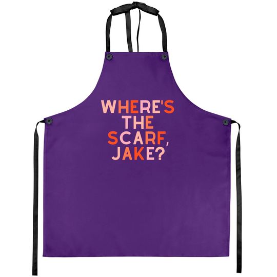 Wheres the Scarf, Jake? Taylors Version Crewneck Aprons, All Too Well Tay.lor S.wi.ft Unisex Aprons