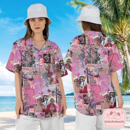 Discover The Eras Tour Hawaiian Shirts, Taylor Taylor version Hawaii Shirt,