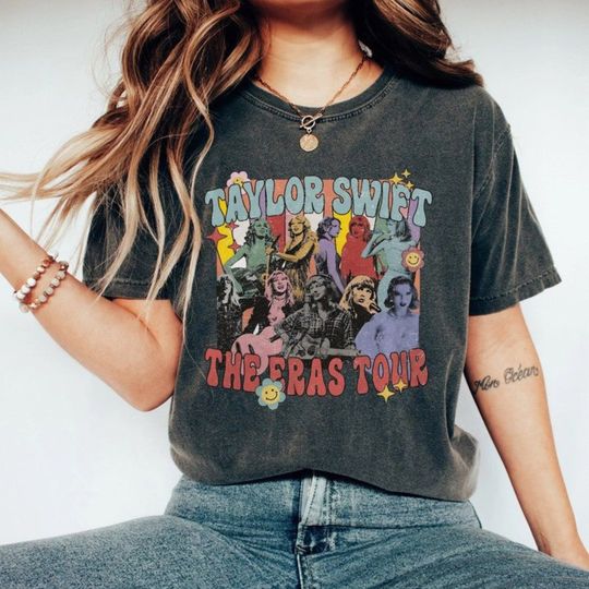 Discover Eras Tour 2023 Shirt , Taylor Tour 2023 shirt , Taylor Merch Shirt