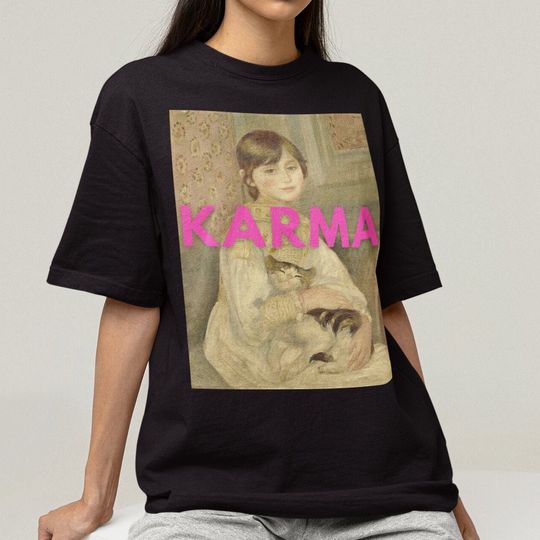Discover Karma is a Cat Shirt, Taylor Taylor version Merch