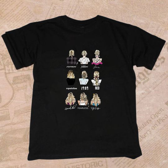 Discover Evolution Of Taylor Shirt, Taylor Shirt,  Vintage Taylo version Swift Shirt,