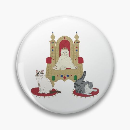 Taylor's cats Pin Button
