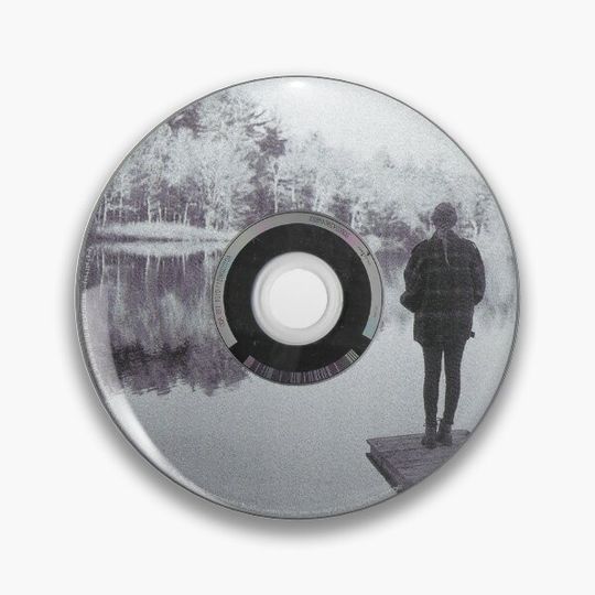 Discover Taylor Evermore CD Disc Pin Button
