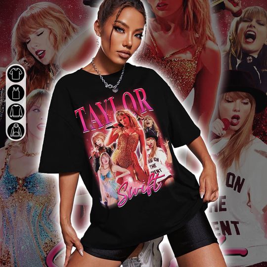 Discover Taylor 90s Vintage Shirt, Taylor The Eras Tour Ta