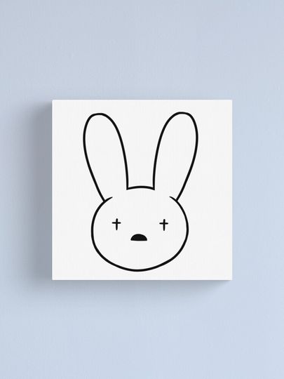Bad Bunny Baby Canvas - Bad Bunny merch