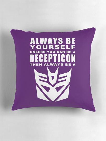 Always - Decepticon Pillow