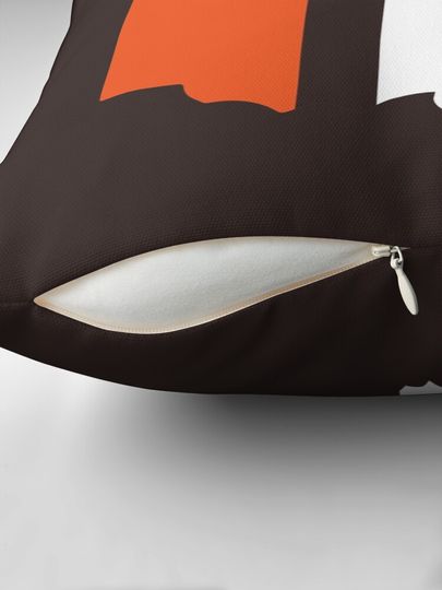Cleveland Browns Stripe Pillow