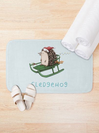 Sledgehog Bath Mat