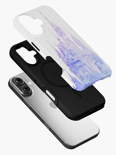 Painted Magic Castle iPhone Case