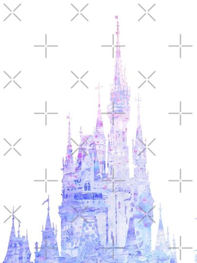 Painted Magic Castle iPhone Case