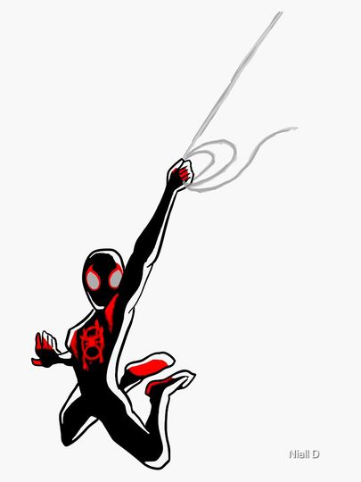 Miles Morales Spider-verse  Sticker