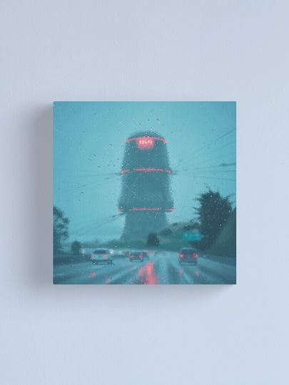 The Electric State / Raindrops Canvas Print