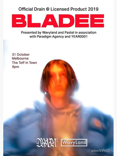 bladee drain gang poster Premium Matte Vertical Poster
