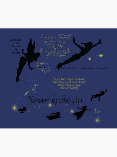 Neverland Throw Blanket