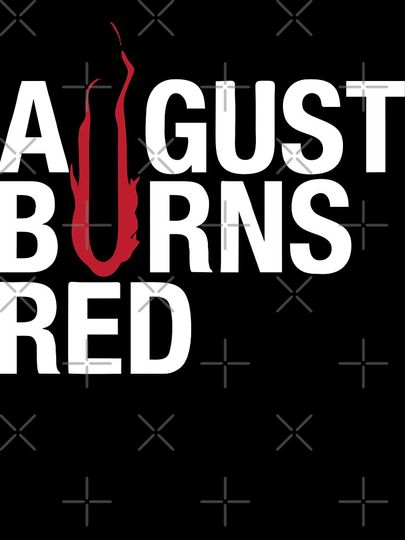 August Burn Red Baby One-Piece