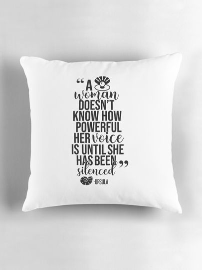 Ursula Quote Pillow