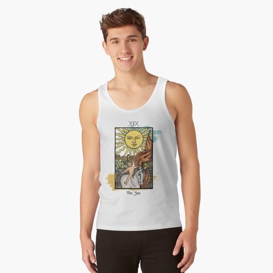 The Sun - Tarot Card  Tank Top