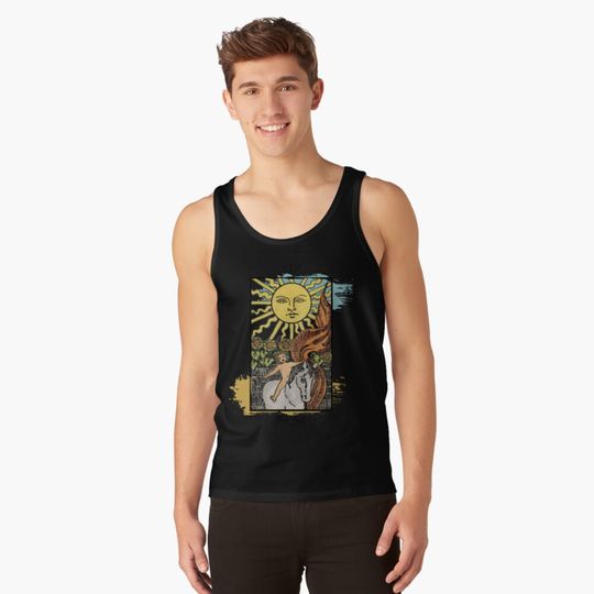The Sun - Tarot Card  Tank Top