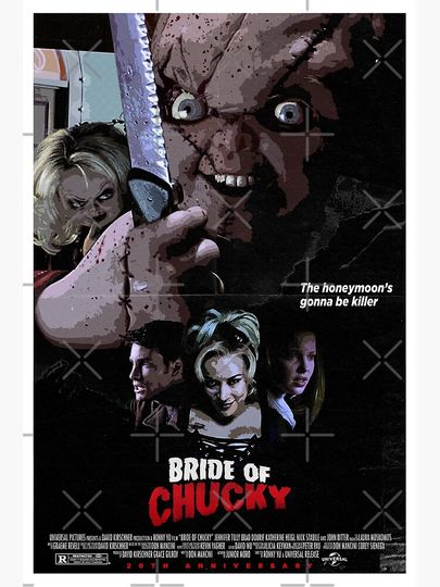 Bride of Chucky 20th Anniversary Premium Matte Vertical Poster