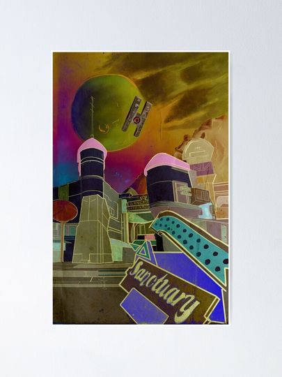 Borderlands 2 Sanctuary Wall Poster - Cool Gaming Print for Collectors