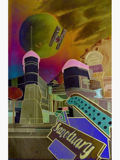 Borderlands 2 Sanctuary Wall Poster - Cool Gaming Print for Collectors